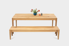CAROLINA | Oak Dining Bench image 13