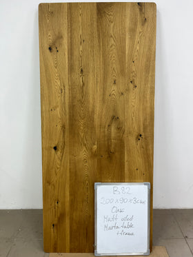 MARTA | Chêne Table | 200 x 90 x 3 cm | Stock B82 image 5