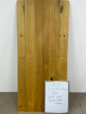 MARTA | Chêne Table | 200 x 90 x 3 cm | B83 Stock image 5
