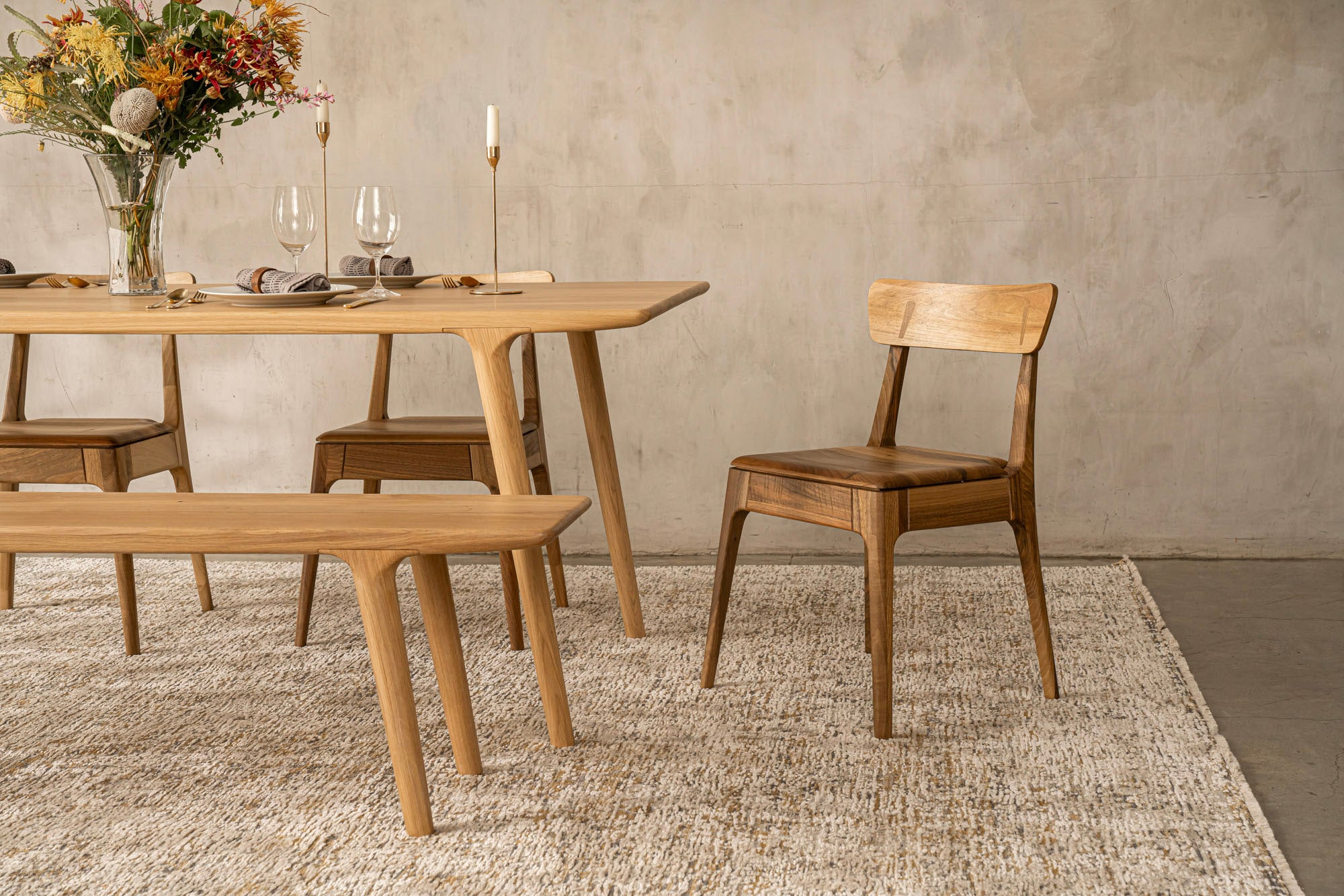 BRUNO | Oak Dining Table