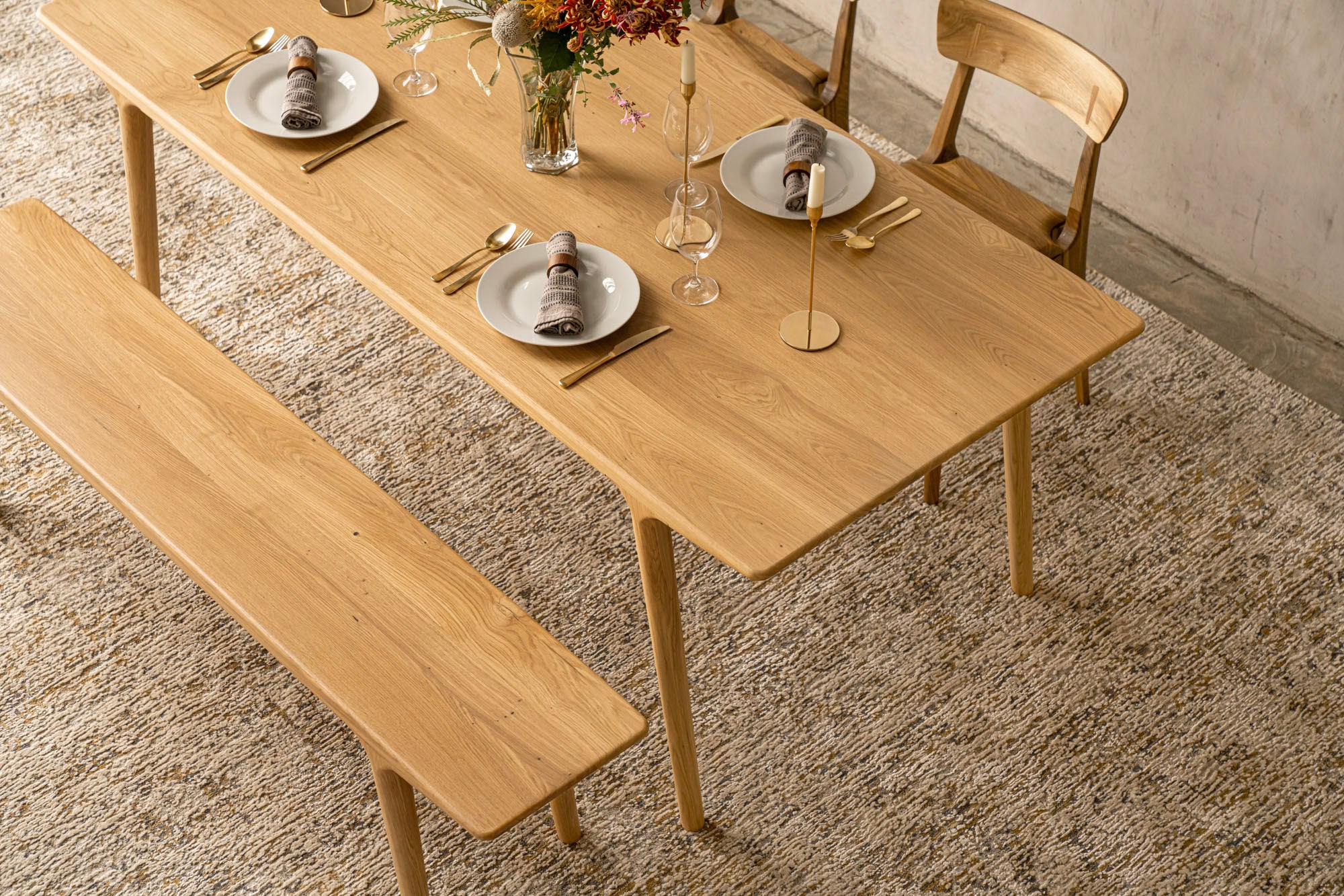 BRUNO | Oak Dining Table