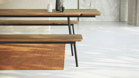 MARTA | Walnut Extendable Dining Table image 5