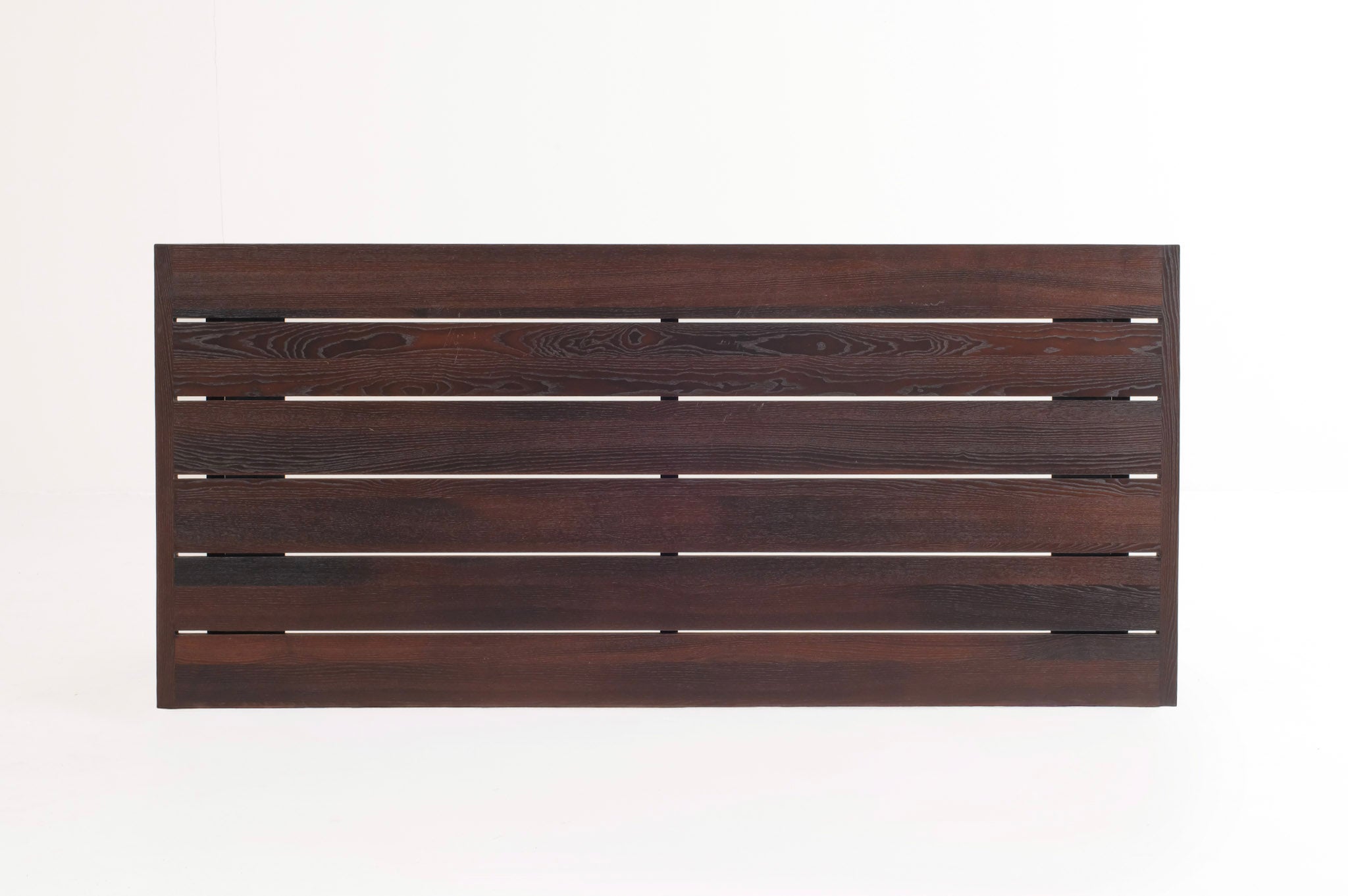 Frankie | Table de salle à manger extérieure en frêne fumé