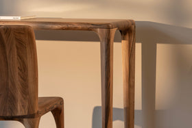 LÜNA | Table Console en Chêne image 7