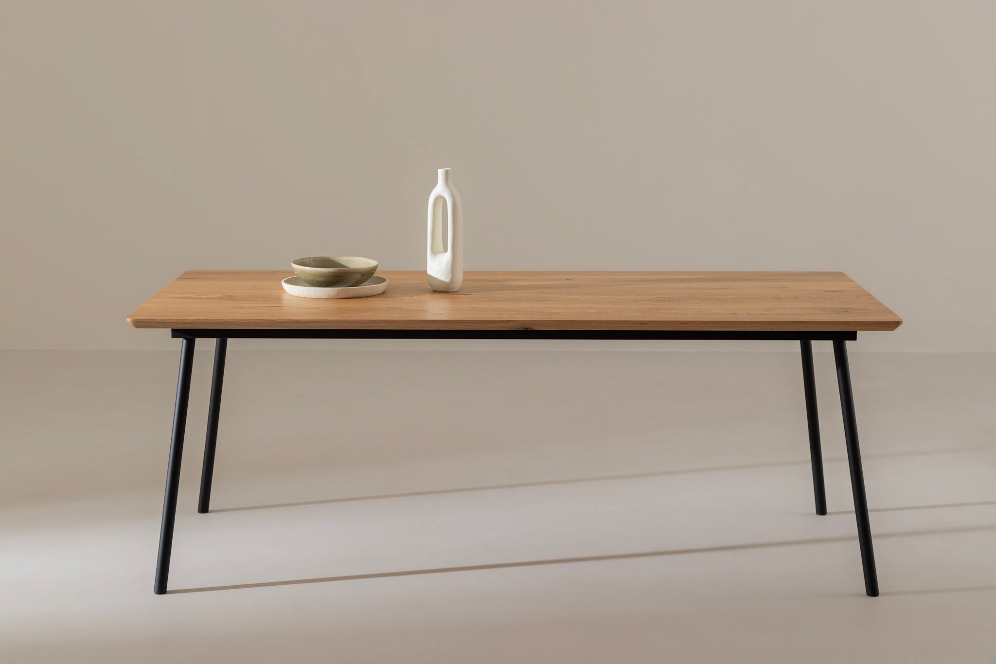 MARTA Table à manger en Chêne 