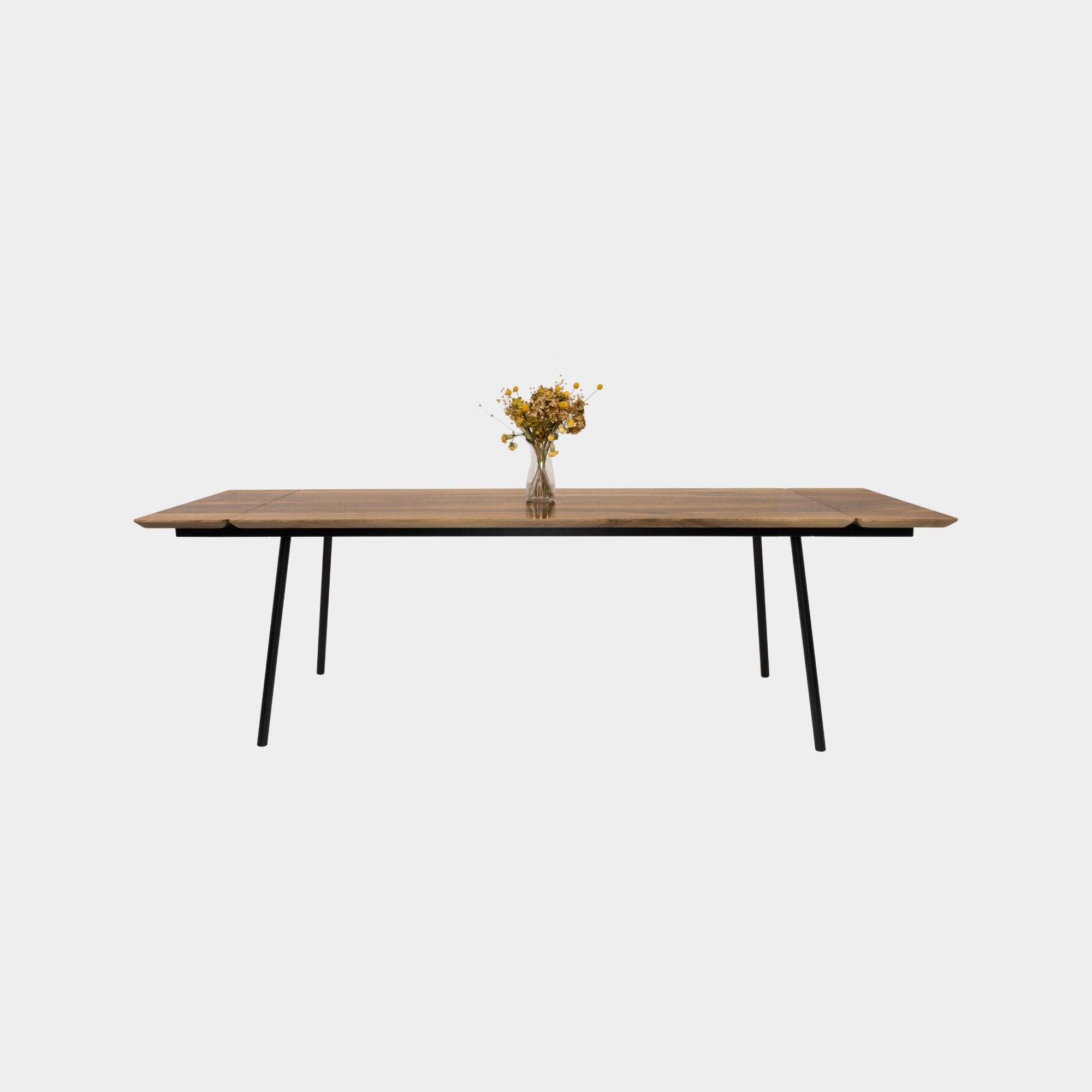 MARTA Table à manger extensible en Noyer