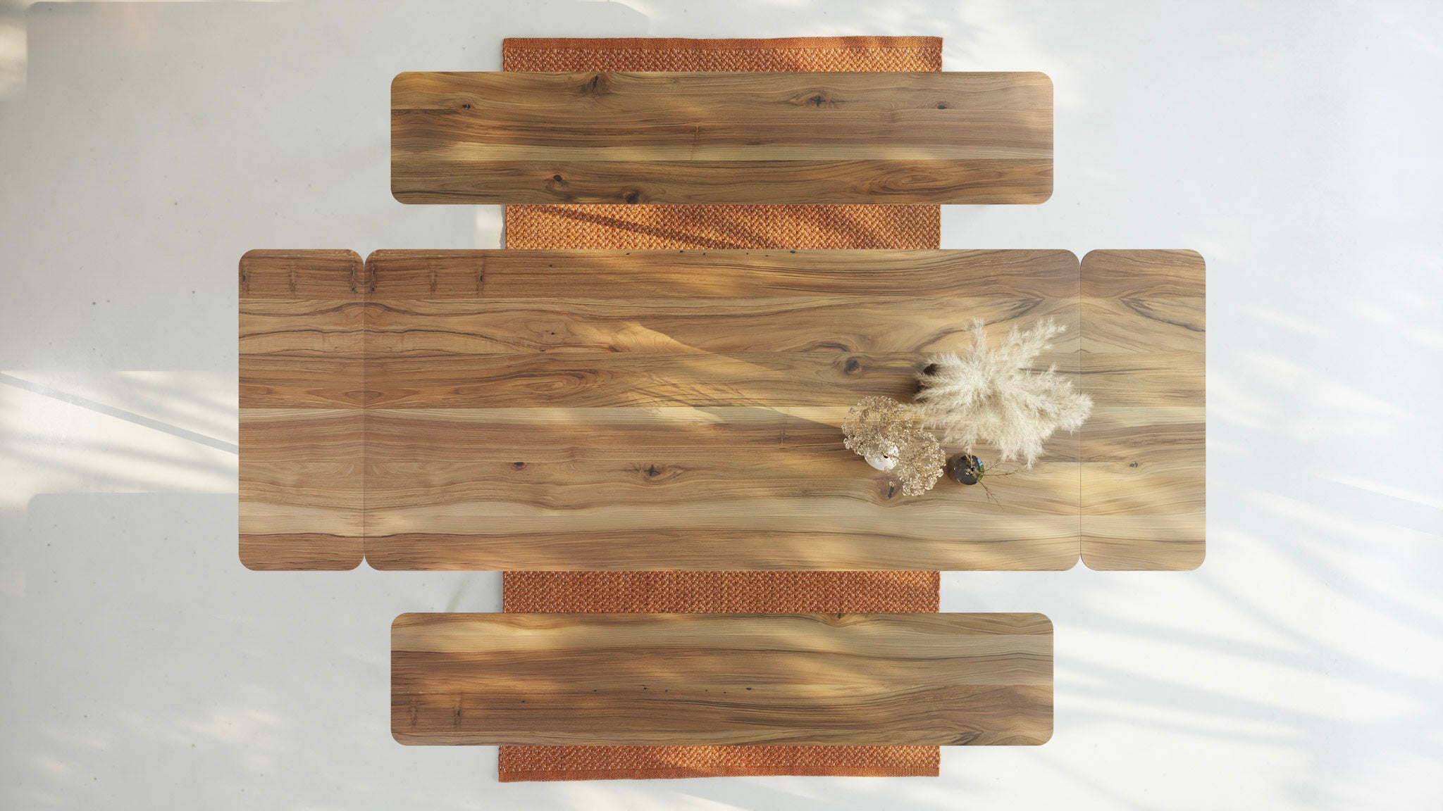 MARTA | Walnut Extendable Dining Table