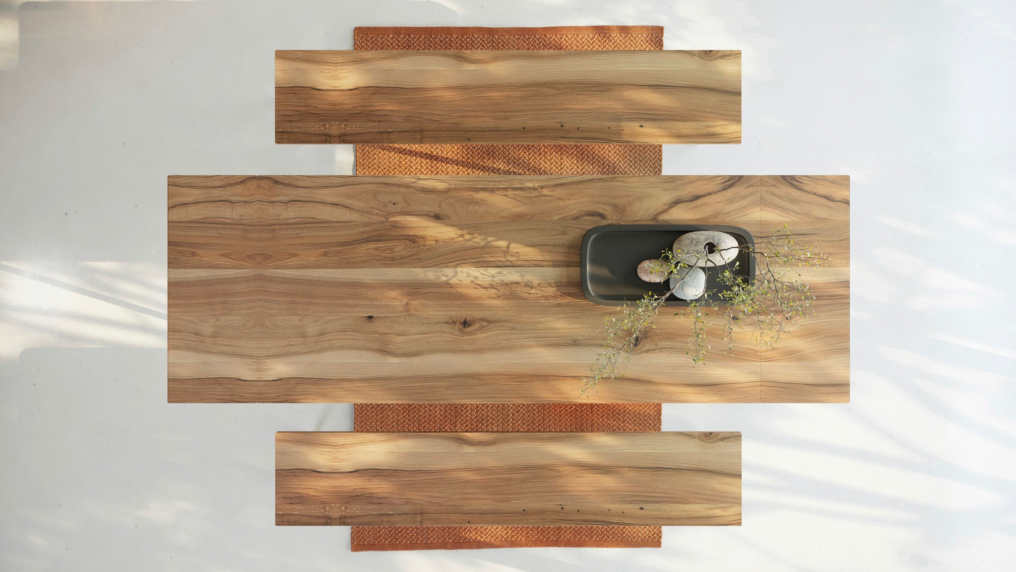 MARTA | Walnut Extendable Dining Table