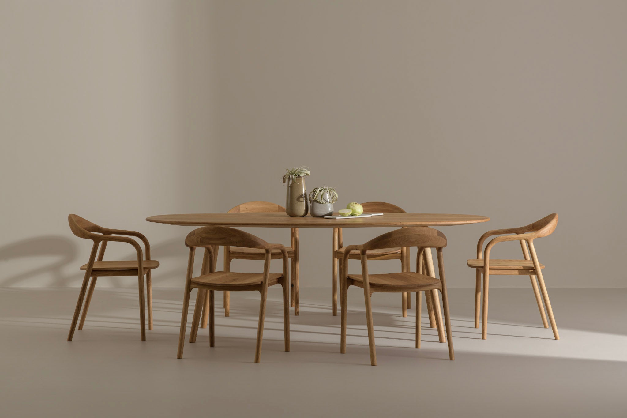 LUCIA Ovale Tafel 