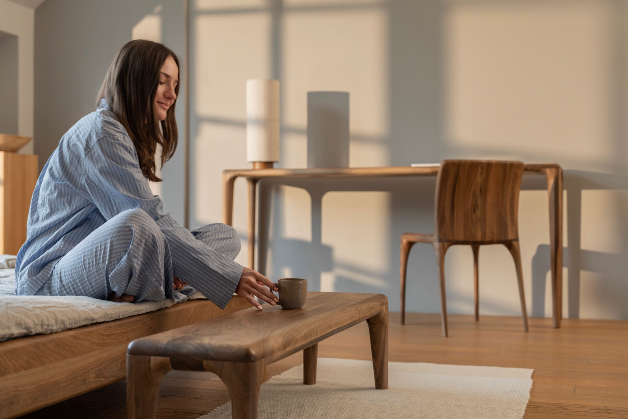 LÜNA | Oak Console Table
