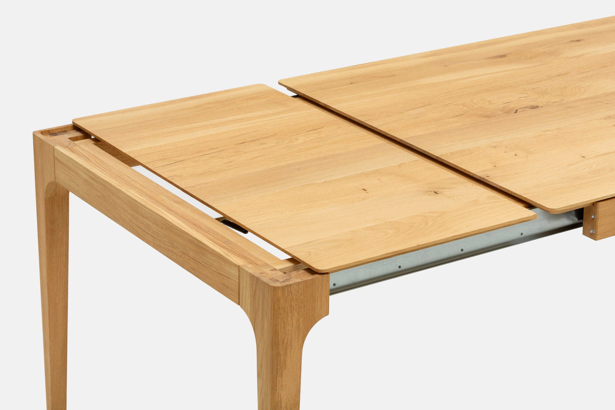 CAROLINA | Table à manger extensible en Frêne fumé