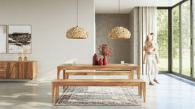 CAROLINA | Walnut Dining Table image 3