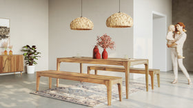 CAROLINA | Walnut Dining Table image 8