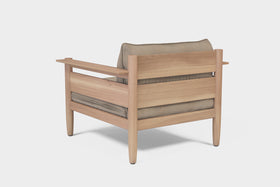 LULU | Oak Outdoor Lounger image 3
