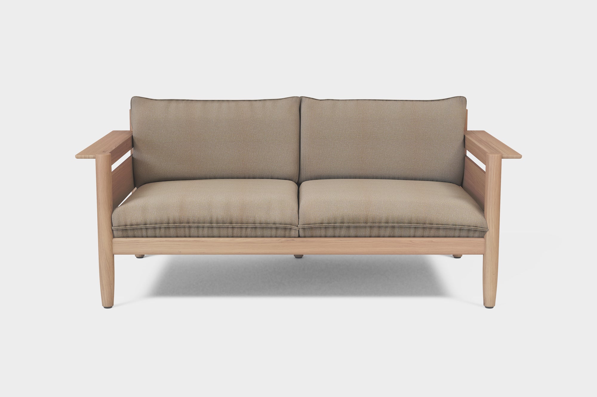 LULU | Oak Outdoor Two Seater