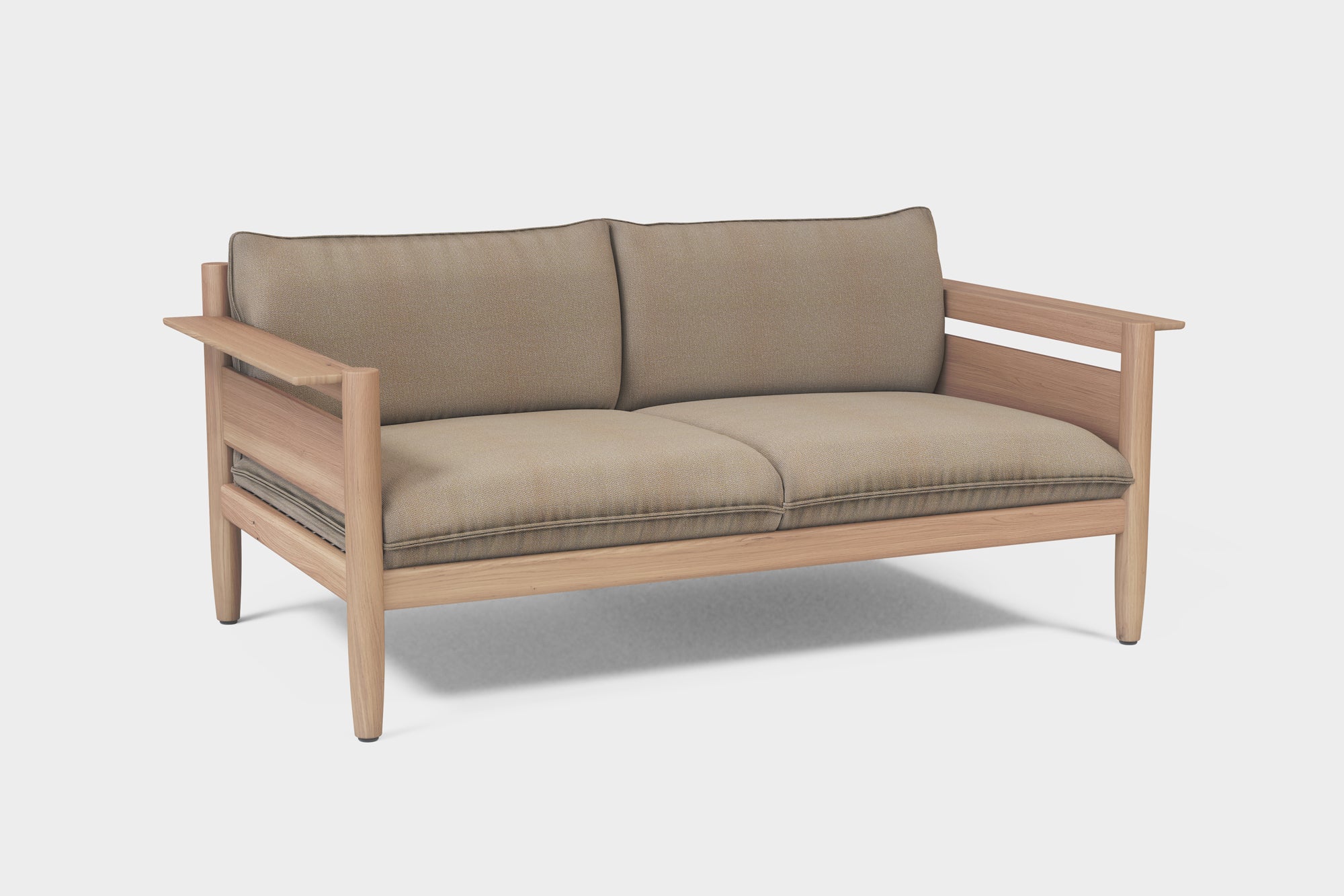 LULU | Oak Outdoor Two Seater