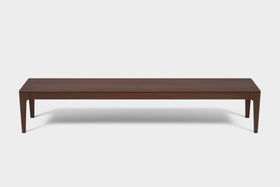 CAROLINA | Smoked Ash Dining Bench image 3