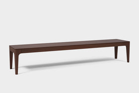 CAROLINA | Smoked Ash Dining Bench image 4