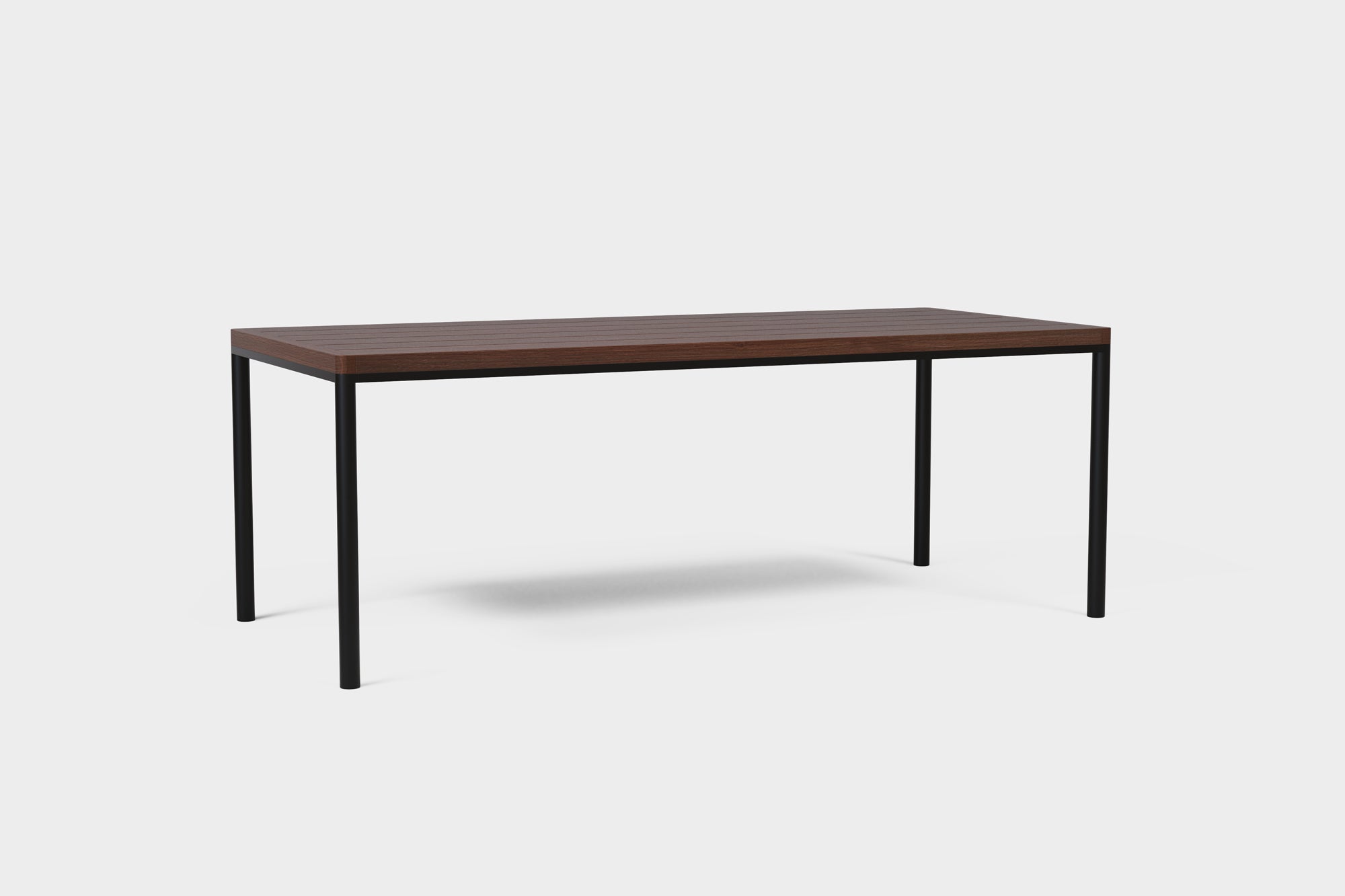 FRANKIE | Outdoor Smoked Ash Extendable Dining Table
