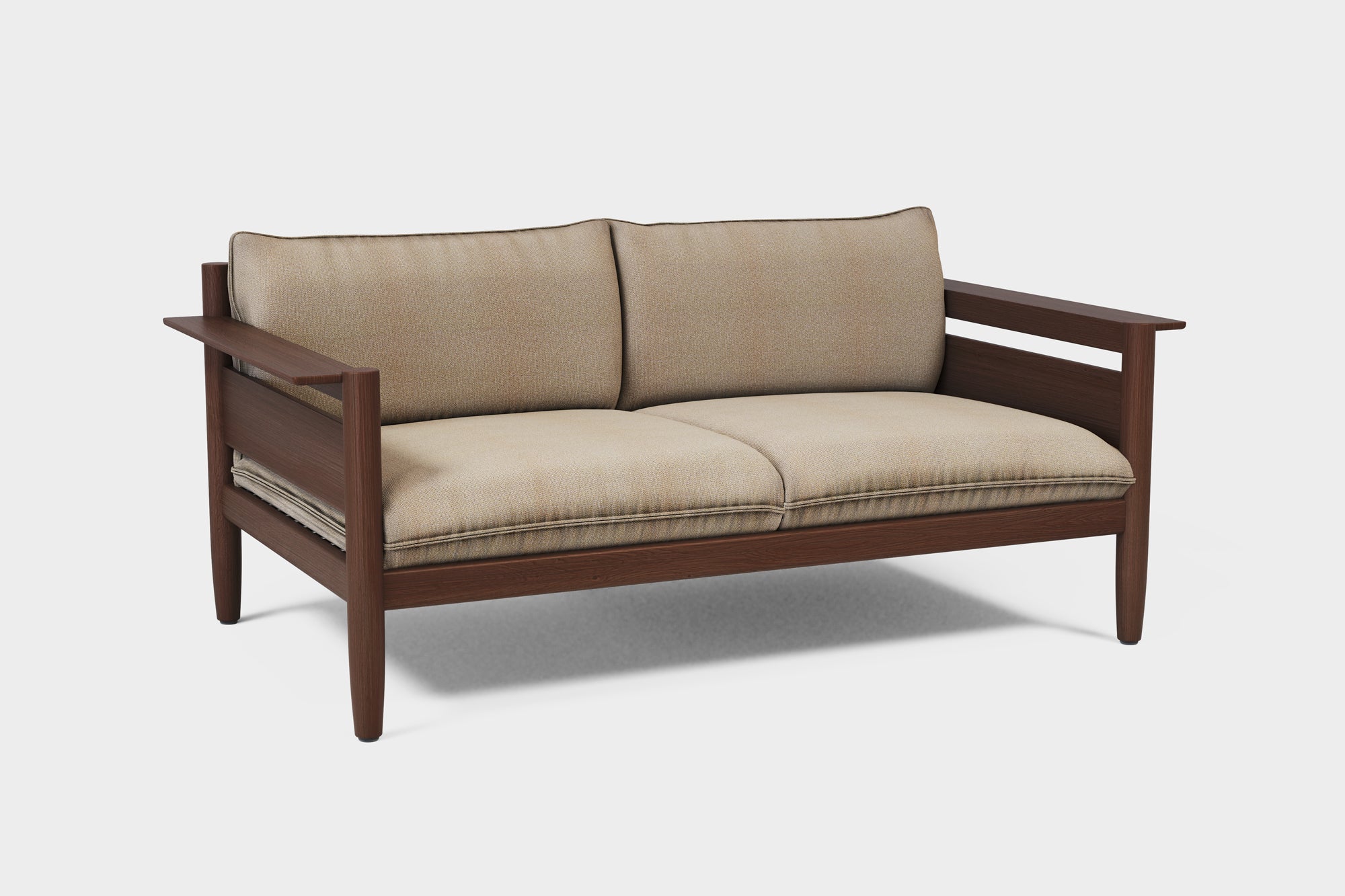 LULU | Smoked Ash Outdoor Two Seater