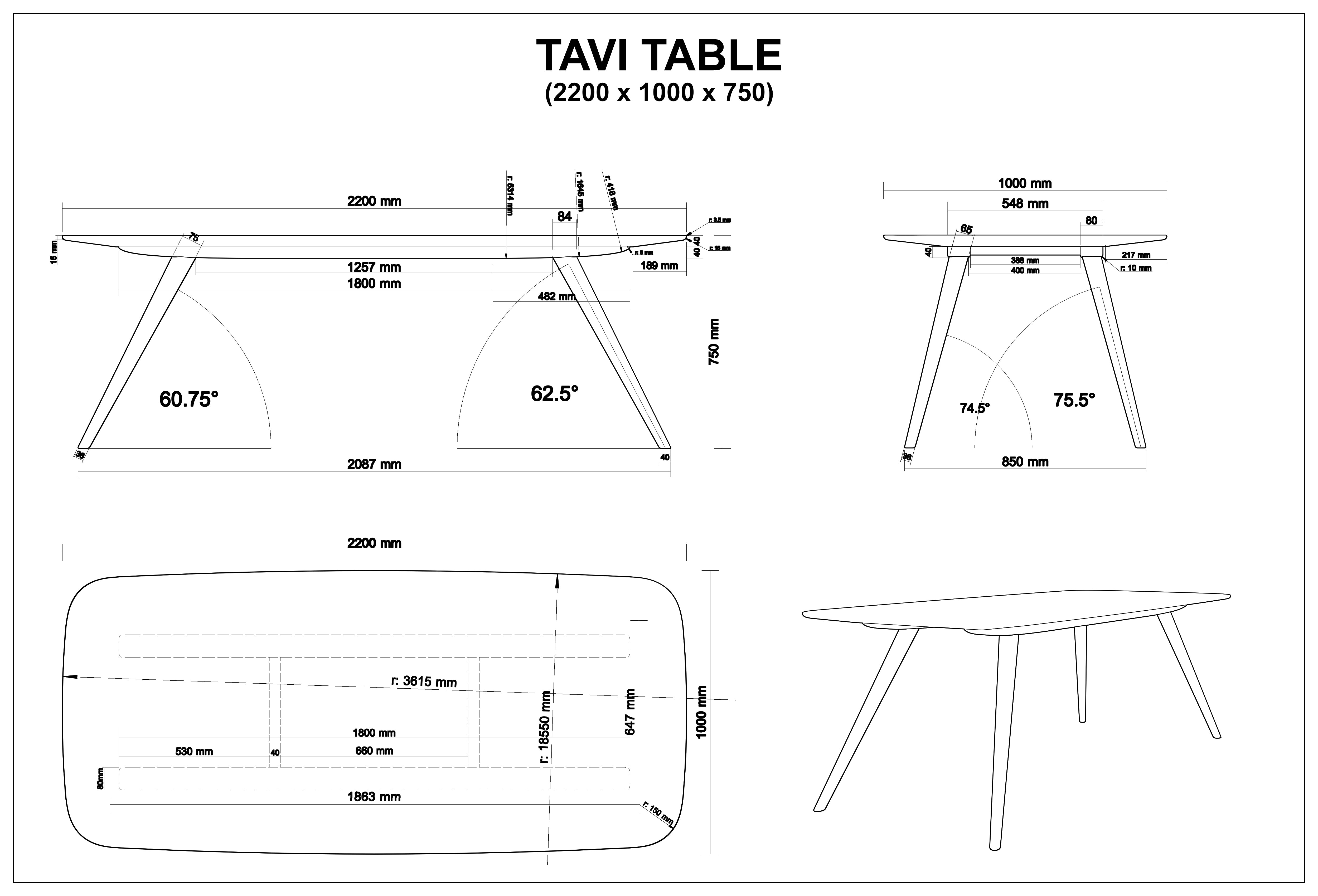 TAVI | Table à manger
