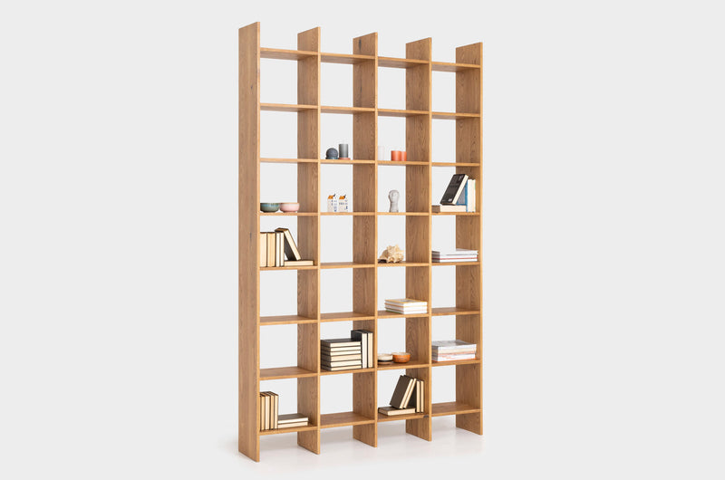 AGATA | Bücherregal aus Eiche