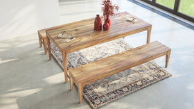 CAROLINA | Walnut Extendable Dining Table image 7