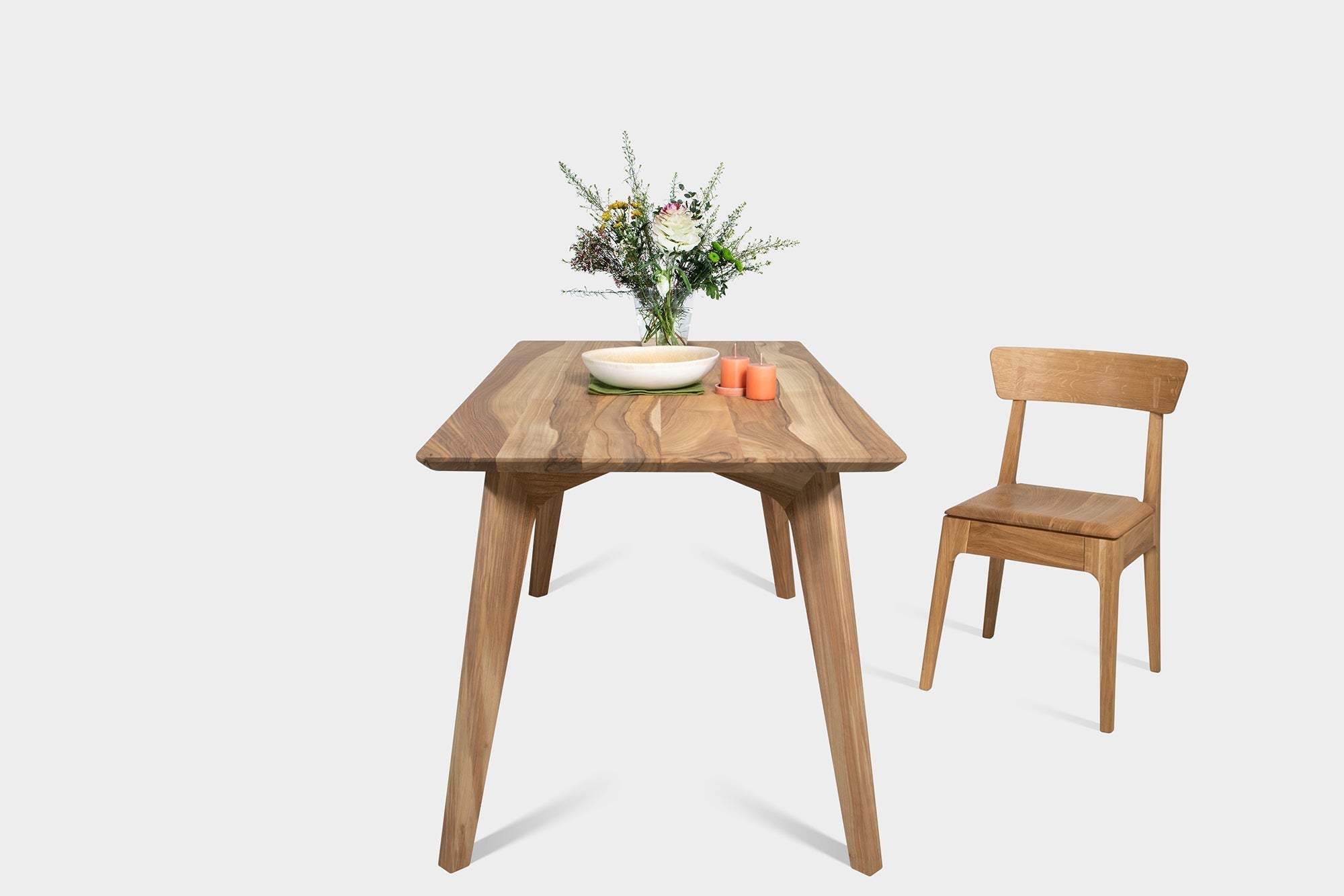 Table à manger extensible en Noyer |  AMBER S